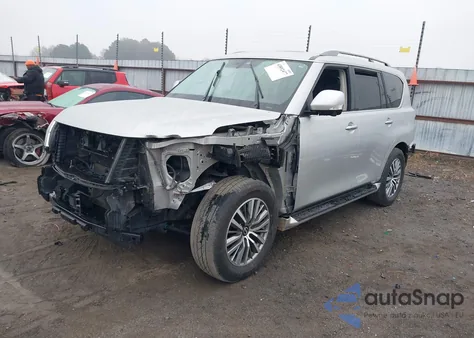2021 Nissan Armada Sl 2Wd z USA, uszkodzony, nr VIN JN8AY2BA7M9371385